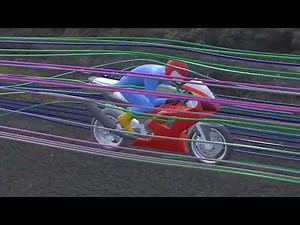 MotorBike (OpenFOAM + Blender)