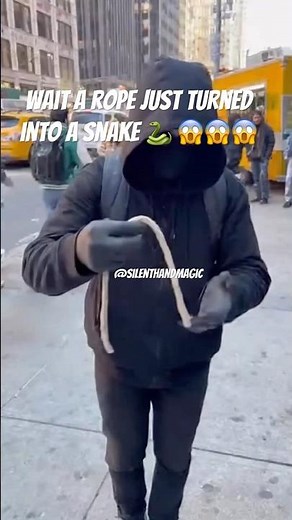 Rope Turns Into a Snake in Seconds! 🐍😳 | Realistic Magic Transformation