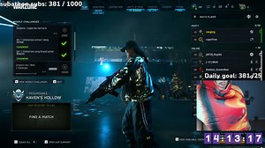 raeging_ - 24HR UNCAPPED SUBATHON - TOP FEMALE BOT IN WARZONE