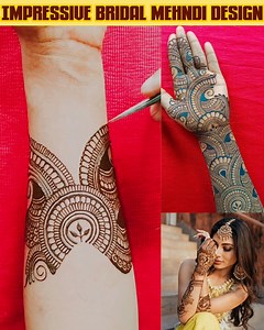463K views · 9.3K reactions | Impressive bridal mehndi design #henna #mehndi #mehndidesign #hennaart | A2Z Mehndi Art | Facebook