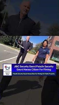 Security Guard Seen Harassing Man For Recording on Public Property