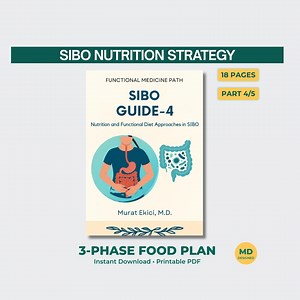 SIBO Diet Protocol, Low FODMAP & IBS Meal Plan | Doctor Written (vol. 4 of 5) - Etsy Australia