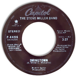 The Steve Miller Band - Swingtown