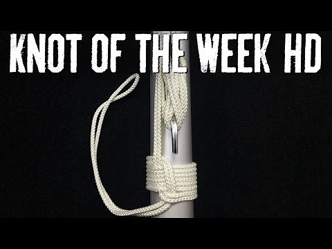 Properly Secure a Flag with the Cleat and Flagpole Hitches - ITS Knot of the Week HD