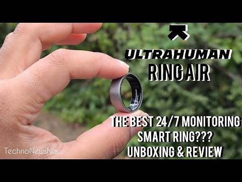 Ultrahuman AIR Smart Ring | The Best 24/7 Health Monitoring Ring? Size Kit, Unboxing and Review