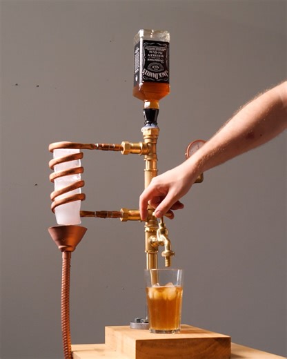 Copper Pipe Cold Drink Dispenser Amazing For Parties! | Bored Panda Art
