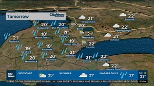 Clouds roll in as on-and-off rain expected for next 48 hours
