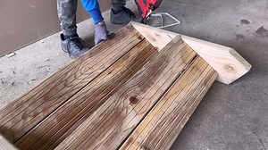 3.3K views · 26 reactions | How to Build Timber Stair / Steps #woodworking #timber #india #carpentry #tools #diy #milwaukee #stairs #howto #decor #deck | DIY OFF CUT | Facebook