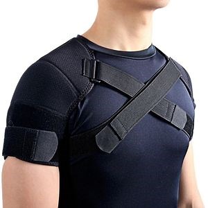 [Hot Item] Customize Double Shoulder Support Brace Strap Wrap Neoprene Protector