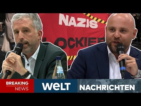 TÜBINGEN: Proteste gegen AfD! So lief das Gespräch von Boris Palmer und Markus Frohnmaier | LIVE
