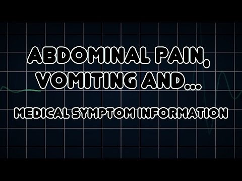 Abdominal pain, Vomiting and Blood in stool (Medical Symptom)