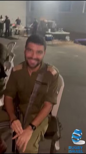 Israel Rugby Union and Tel-Aviv Heat braai for the troops with a surprise guest | Rugby Israel - רוגבי ישראל