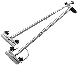 Thumb Controlled Drive Assist Portable Hand Controls for Vehicles, Cars, Disabled Driving - Car Hand Controls (Aluminum)