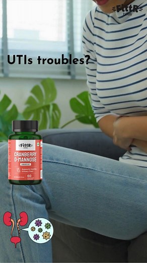 Boost your wellness with the power of cranberry supplements. Naturally supports your urinary tract health. #cranberry #uticranbiotics | FittR Bites