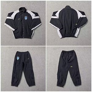 [Hot Item] Corteiz Streetwear Full Tracksuit with Color-Block Jacket and Signature Embroidered Logo