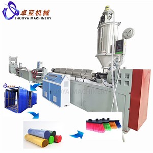 [Hot Item] Pet/PP Crimped/Flaggable/Triangle/Hollow/Tapered Broom and Brush Filament Making Machine