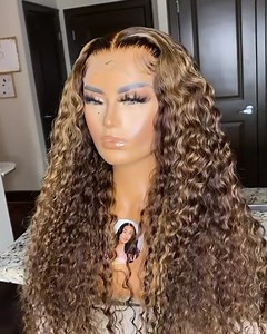 New Arrival 🔥 #FB30 Honey blonde curly wig 💖work from @shataristitchedit Length: 14''-24'', Density: 150% CODE: LQHAIR2021 Follow @longqihair DM me to know more #longqihair #lacefrontwig #colorwig #curlywig #bodywave #straightwig #honeyblonde #highlight #frontalwig #wigsforsale #lacewig #closurewig #lacefrontal #wigmaker #wiginstall #gluelesswig #wig | Beautypreeverythingwig
