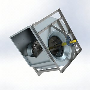 [Hot Item] Industrial Exhaust Fan with Backward Curved Design for Airflow