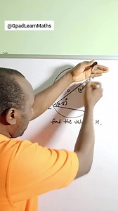 30K views · 482 reactions | How to solve a Circle Theorem Problem. #circletheorems #circles #semicircle #gpadlearnmaths | Gpad Learn Maths | Facebook