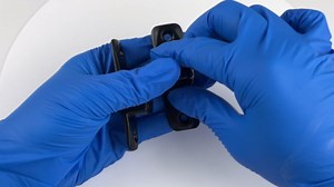 Barn Door Lock and Latche: Black 90/180 Degree Latch, Sliding Barn Door Locks, Small Sliding Gate Latch, Zinc-Alloy Bifold Door Latch for Cabinets, Bathroom, Window, Outdoor, Child Proof (2 Pack)