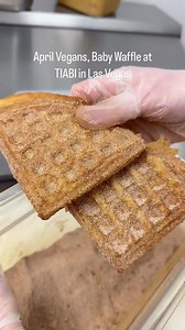 🧇 LET’S GIVE A CHURRO FOR APRIL’S VEGANS, BABY WAFFLE 🧇 Grab this golden and churro waffle 🧇 treat at both @iwanttiabi locations in Las Vegas! It’s churro waffles with dulce de leche cream and strawberries 🍓 🤤 Head over for Waffle Wednesday to get it for a steal! Tag a friend and lmk if you’re going to check it out! #lasvegasfoodie #vegasvegan #veganinvegas #vegansbaby #lasvegasbreakfast | Diana Edelman AKA Vegans, Baby