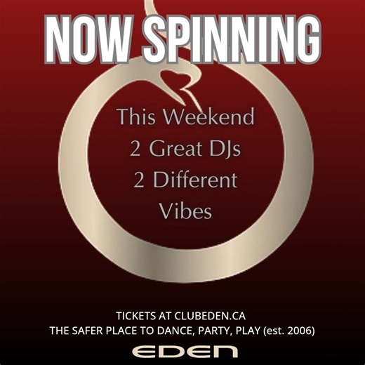 Club Eden on Instagram: "🔥 DJ Reminder. Two Nights. Two Vibes. One Eden. This weekend, Eden delivers a double hit of pure nightlife adrenaline with two incredible DJs and two completely different energies. FRIDAY. DARQ. DJ ANDY. The sound of Darq is pure seduction in motion. This Friday the floor transforms into a world of shadowy glamour and unrestrained desire. The music slinks through the room with pulsing dark pop, industrial heat, and sensual electronic beats that wrap around your body lik