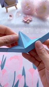 4.9K views · 20 reactions | Title: "Balancing Act: Learn to Fold a Balance Bird Origami for Fun and Creativity!" Hashtags: #BalanceBirdOrigami #OrigamiTutorial #HandmadeDIY #ParentChildHandicraft #OrigamiCrafts | paper craft ideas | Facebook