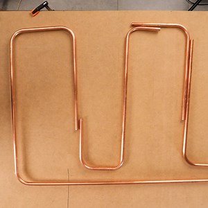 DIY Copper Bathroom Radiator | Creative Panda