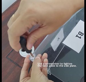 Acrylic Magazine Holder - Crystal Clear Acrylic Holder - Handles