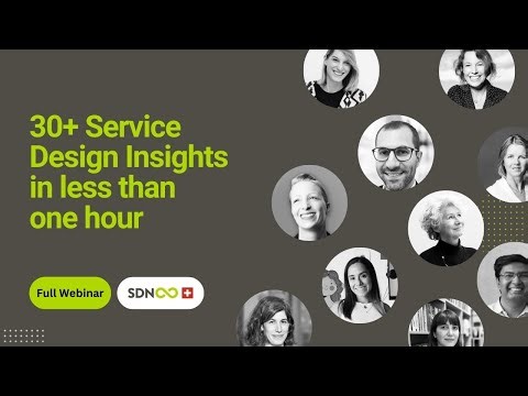 Year Review Webinar - Service Design Network Switzerland
