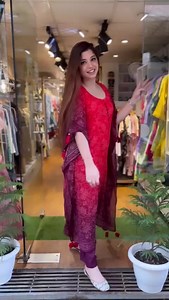 “AC Exclusives” Beautiful pure chinnon stitched kaftan with sequence work all over Paired with stitched pant Sizes Medium-38 Large-40 Xl-42 Xxl-44 | The Creation BD