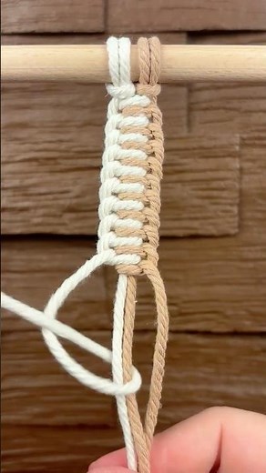 Macrame Pattern Easy DIY Knot Tutorial for Beginners | Makramee Muster Einfache Anleitung Anfänger