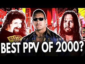 Royal Rumble 2000 was something special