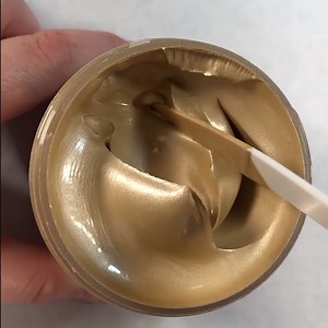 You can find this gorgeous, oh-so-satisfying Americana Decor Texture in Champagne at Michaels Stores! | DecoArt