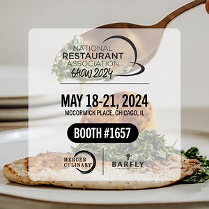 Chicago, get ready! We're returning to the National Restaurant Association Restaurant, Hotel-Motel Show May 18-21. Visit us at booth #1657 to explore the newest additions to our #MercerCulinary and Barfly by Mercer collections. Meet our team and discover tools that will revolutionize your kitchen and bar! #2024RestaurantShow #MercerCutlery #BarflyMixologyGear #culinarytools #mixologytools | Mercer Culinary | Facebook
