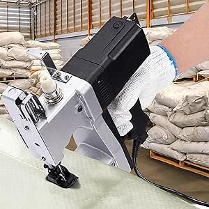BESGEER Bag Sewing Machine 2s/bag, Portable Sack Sewing Machine with CE, Bag Closer Sewing Machine for Burlap PP Woven Kraft Paper Bag Sealing Bag Sewer（(110v US Plug)）