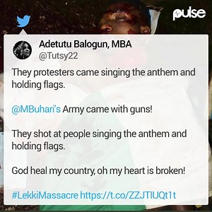 4.6K views · 93 reactions | Massacre of peaceful #EndSars protesters in Lagos angers Nigerians . What are you thoughts on the Lekki massacre? . #PulseNigeria #PulseWochitNews #LekkiMassacre | Pulse Nigeria | Facebook