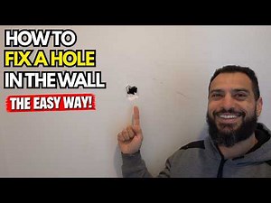 How to Fix a Hole in the Wall (The Easy Way!)