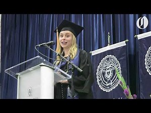 Nursing grad with hearing impairment gives commencement speech on overcoming fear