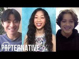 Dallas Liu, Emmy Liu-Wang & Ramon Rodriguez talk The Slumber Party on Disney Channel and Disney+
