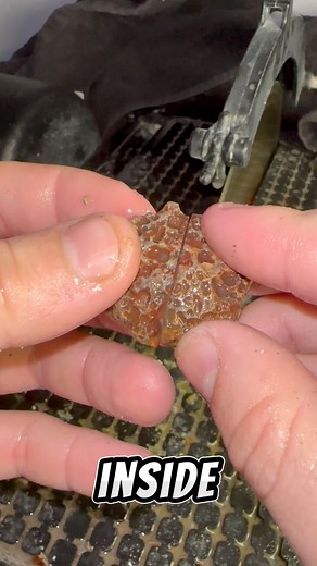 Beautiful Malawi gem cut open! #gem #agate #geology | Kaines Crystals