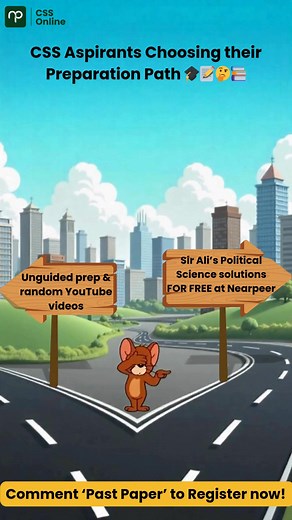 🔴 Live: CSS Political Science Past Paper Discussion 📅 Date: Friday, 14th November 2025 ⏰ Time: 8:00 PM 🎓 Ft.: Sir Ali Imran Awan (CSS 2024 | PCS) | PMS 2023 – 21st Position | Assistant Director, Intelligence Bureau (AD | IB) 🔴Session Highlights: Live decoding of past paper questions Expert solutions and tips to maximize marks Answers to all your Political Science queries Smart strategies to excel in CSS exams Excited to see you in the Live Session! | CSS Online with Nearpeer.org