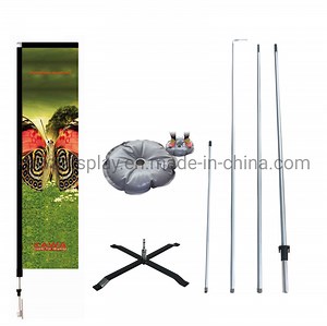 [Hot Item] Custom Advertising Fabric Rectangle Teardrop Feather Beach Flag Banner