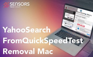 YahooSearchFromQuickSpeedTest Suppression Mac