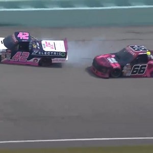 Conner Jones was PARKED TWO LAPS for intentionally wrecking Matt Mills. Thoughts? #NASCAR | NASCAR on NBC
