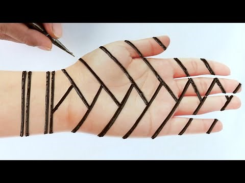 Top 3 Beautiful Easy Simple Mehndi design front hand || New Mehndi design for Wedding 2022