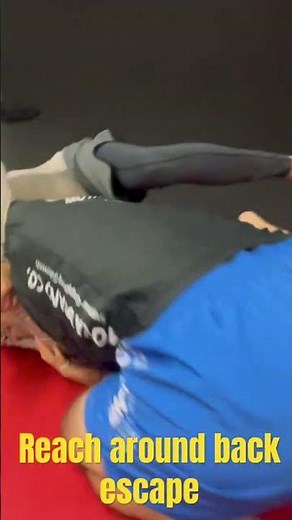 Reach around back escape!