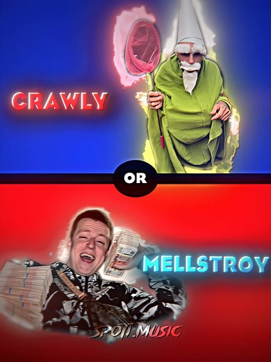 Who Is The Most Popular: Crawley or Melstrom? #Glavstroy #Mellstroyedit #Spotimusic