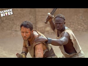 Maximus Proves Himself in the Arena | Gladiator (2000) Fight Scene | Screen Bites