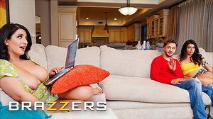 BRAZZERS - Busty Goddess Sarah Arabic Gives Apollo Banks The Hottest In Cheating Hardcore Sex